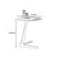 18-inch Pedestal End Table Modern Marble Top Side Table for Living Room Clearhalo 'Coffee & Accent Tables' 'End & Side Tables' 'end_side_table' 'Furniture' 'furniture_end_side_table' 'Living Room Furniture' 1200x1200_7bb5c5ef-34d6-4369-9a5d-91f5e698b26b