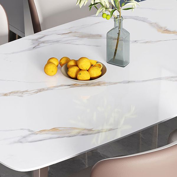 Rectangle Dining Table Traditional Luxury Dining Table for Home Clearhalo 'Dining Tables & Seating' 'Dining Tables' 'dining_table' 'furn' 'furn_dining_table' 'Furniture' 'Kitchen & Dining Furniture' 1200x1200_7bb6b678-d2e9-48d8-8869-1fb6520727fd