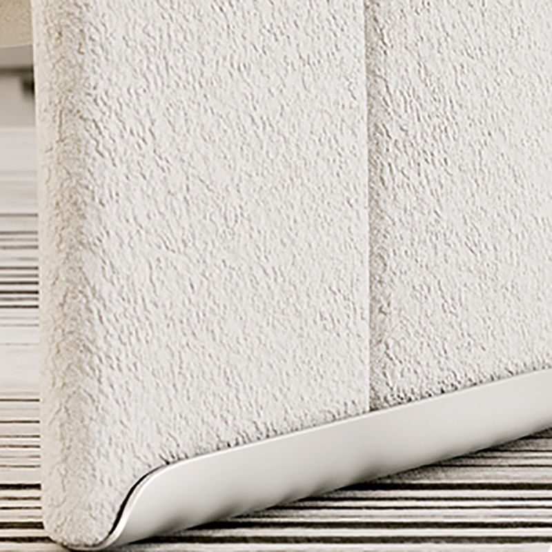 White Wool Accent Armchair with Sled Base and Tight Back in Solid Wood Clearhalo 'Accent Chairs' 'accent_chairs' 'Chairs & Seating' 'furn' 'furn_accent_chairs' 'Furniture' 'Living Room Furniture' 1200x1200_7bbe3e02-f6c8-4a33-bedb-0447f01e8864