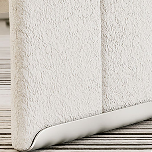 White Wool Accent Armchair with Sled Base and Tight Back in Solid Wood Clearhalo 'Accent Chairs' 'accent_chairs' 'Chairs & Seating' 'furn' 'furn_accent_chairs' 'Furniture' 'Living Room Furniture' 1200x1200_7bbe3e02-f6c8-4a33-bedb-0447f01e8864