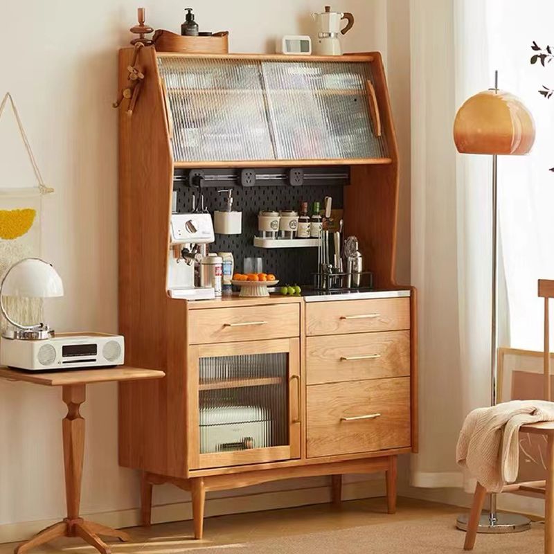 64.96 "H Sideboard zeitgenössischer Stil Masster Holz Speiseselut für Küchen Wohnzimmer