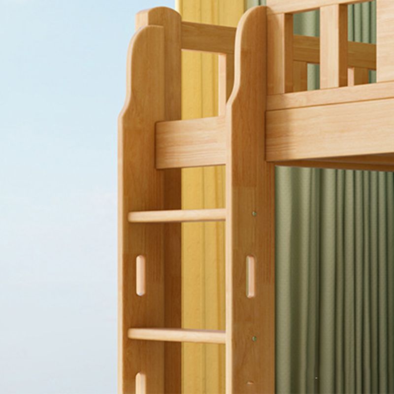 Cama con litera de litera de cabecera moderna de mediados de siglo con piernas personalizadas