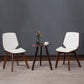 Home Contemporary Side Chair Solid Back Upholstered Wood Dining Room Chair Clearhalo ' kitchen&dining_furn' 'Dining Chairs' 'Dining Tables & Seating' 'dining_chair' 'furn' 'furn_dining_chair' 'Furniture' 'furniture_dining_chair' 'Kitchen & Dining Furniture' 'kitchen' 1200x1200_7bc80503-f081-49dd-86f4-ea7336b0662a