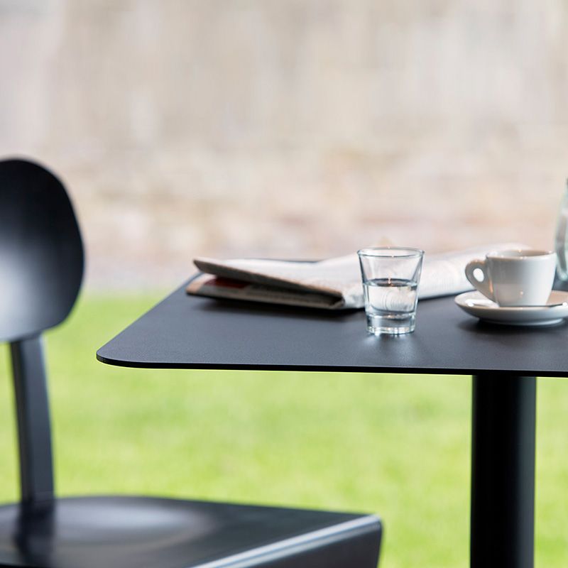 Mid-Century Round Corner Table Metal Pedestal Sofa Side End Table