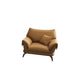 Contemporary Dark Brown Cushions Standard for Living Room Sofa