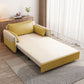 35.43"H Faux Leather Sleeper Sofa Upholstered Pillow Top Arms Sofa Bed