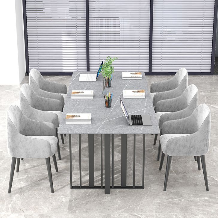 Industrial Style Writing Desk Rectangular Sintered Stone Office Desk without Chair Clearhalo 'furn' 'furn_office_desk' 'Furniture' 'Office Desks' 'Office Furniture' 'office_desk' 1200x1200_7bd8dd58-c225-4cc5-b177-573c6b4f03fd