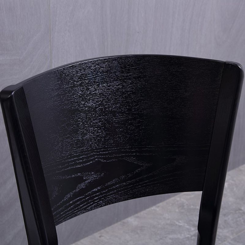 Industrial Style Open Back Dining Side Chair Wood Side Dining Chairs for Kitchen Clearhalo ' kitchen&dining_furn' 'Dining Chairs' 'Dining Tables & Seating' 'dining_chair' 'furn' 'furn_dining_chair' 'Furniture' 'furniture_dining_chair' 'Kitchen & Dining Furniture' 'kitchen' 1200x1200_7bdef06f-f523-40c0-a195-d451801da0cb