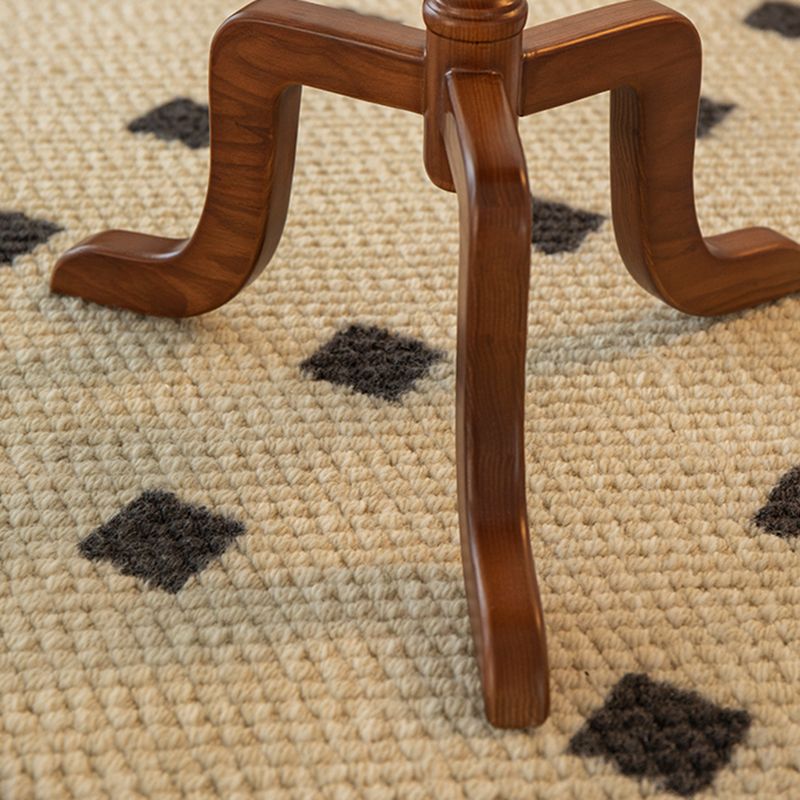 Rustic Round 3 Legs Side Table Solid Wood Tray Top End Table Set Clearhalo 'Coffee & Accent Tables' 'End & Side Tables' 'end_side_tables' 'furn' 'furn_end_side_tables' 'Furniture' 'Living Room Furniture' 1200x1200_7be2a3c1-5fe6-4a90-8d6c-61a0773e50e0