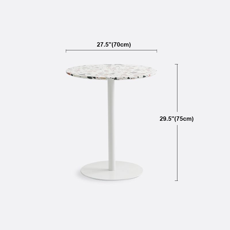 Industrial Metal Pedestal Dining Table Sintered Stone Table for Dining Room Clearhalo ' dining_table' 'Dining Tables & Seating' 'Dining Tables' 'furn' 'furn_dining_table' 'Furniture' 'furniture_dining_table' 'Kitchen & Dining Furniture' 'kitchen&dining_furn' 'kitchen' 'kitchen_dining_table' 1200x1200_7be700cb-3af3-4a71-8685-6604dad2f6fd