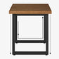 Industrial Square Dining Table Pine Solid Wood Table with Double Pedestal Clearhalo ' dining_table' 'Dining Tables & Seating' 'Dining Tables' 'furn' 'furn_dining_table' 'Furniture' 'furniture_dining_table' 'Kitchen & Dining Furniture' 'kitchen&dining_furn' 'kitchen' 'kitchen_dining_table' 1200x1200_7be8da77-8fae-4d0a-813a-89bbeba5a39e