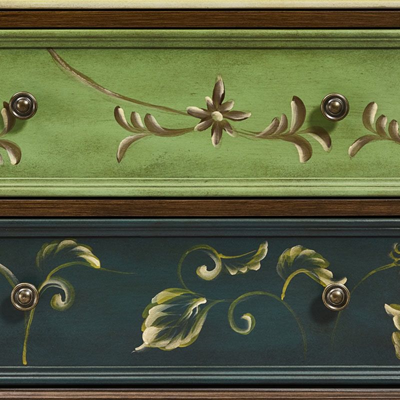 Stile tradizionale in stile verticale cassa di lingerie in legno stoccaggio bachelor torace per camera da letto