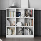Wooden Standard Bookshelf Modern Closed Back Bookcase for Home Office