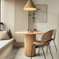 Solid Wood Round/Oval Dining Table Modern Contemporary Kitchen Table for Restaurant Clearhalo ' dining_table' 'Dining Tables & Seating' 'Dining Tables' 'furn' 'furn_dining_table' 'Furniture' 'furniture_dining_table' 'Kitchen & Dining Furniture' 'kitchen&dining_furn' 'kitchen' 'kitchen_dining_table' 1200x1200_7bee912d-de1d-459f-b7f0-35cf6c84e659