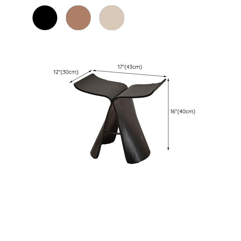 15.7 "Table de caballete de altura Mesa lateral de madera maciza escandinava