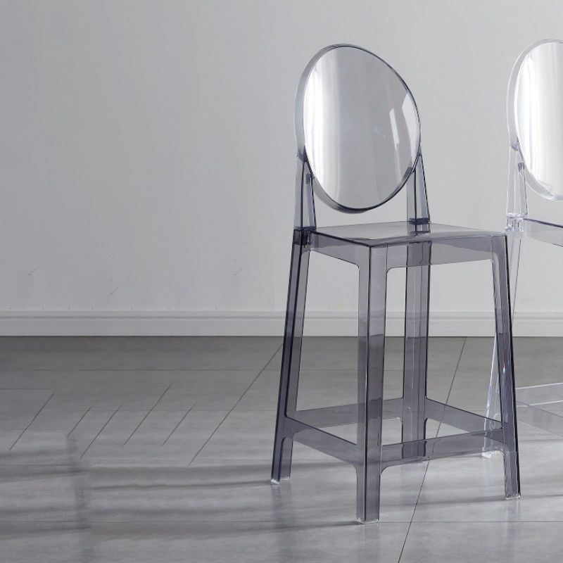 Plastique contemporain Low Back Counter Tool Represt Rester avec 4 jambes