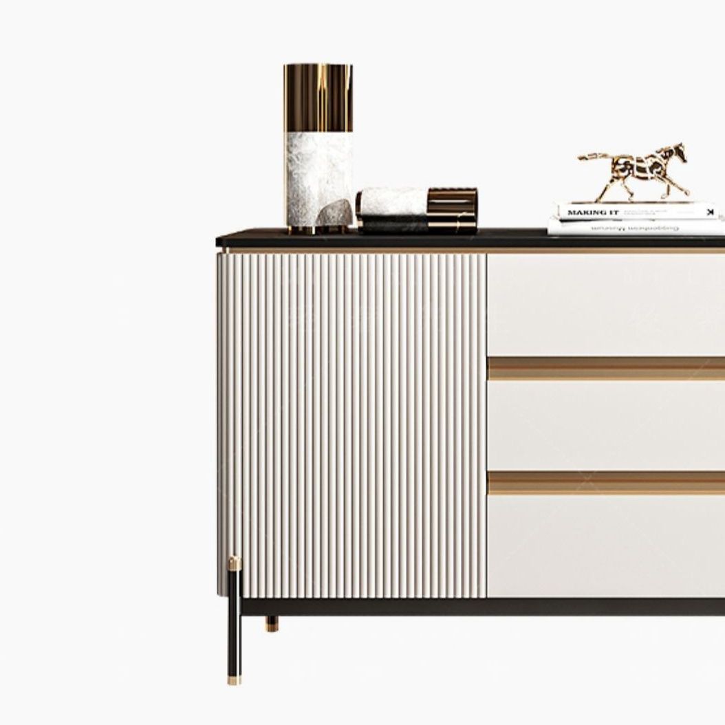 Sideboard Sideboard Glam Sideboard con porta e cassetto per soggiorno