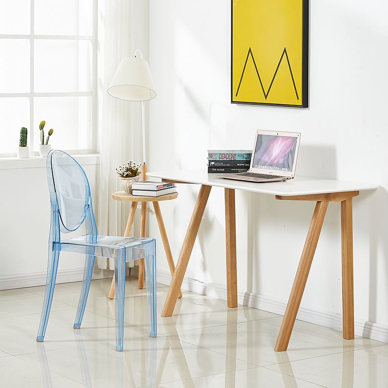 European Glam Style Plastic Chair Open Back Side Kitchen Dining Chairs Clearhalo ' kitchen&dining_furn' 'Dining Chairs' 'Dining Tables & Seating' 'dining_chair' 'furn' 'furn_dining_chair' 'Furniture' 'furniture_dining_chair' 'Kitchen & Dining Furniture' 'kitchen' 1200x1200_7bf0fff1-fc33-4e73-913e-093ed0675e13