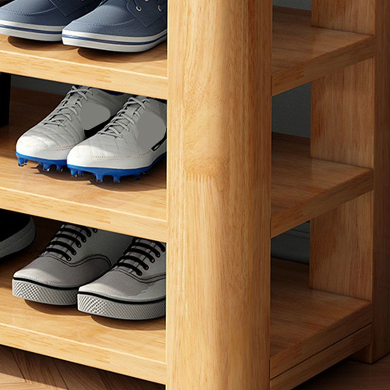 Mitte des Jahrhunderts moderne Sitzbank Feste Farbe Rechteck Schuh Speicher Eingangsbank