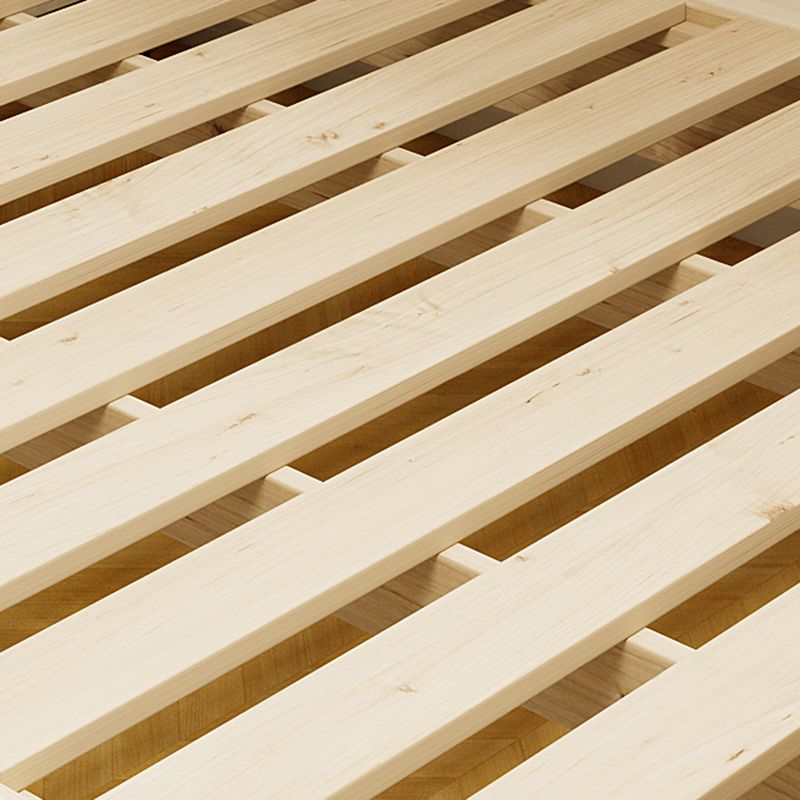 Scandinave 11.02 "de haut lit de plate-forme en bois pour chambre à coucher