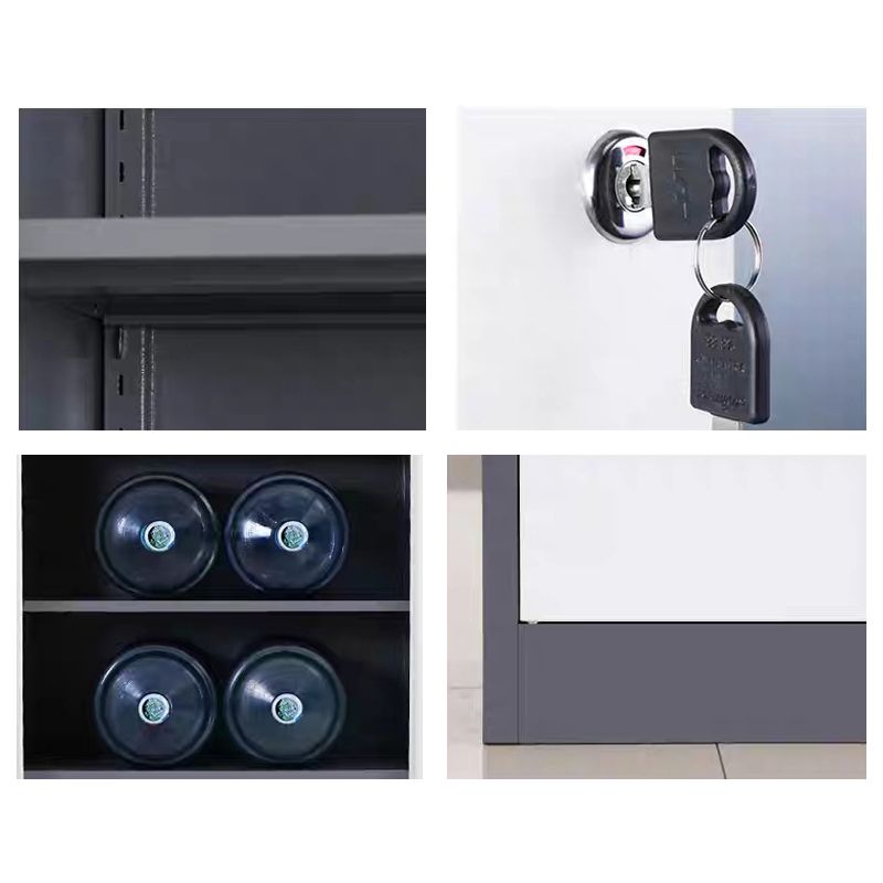 Archivo vertical de estilo moderno Babyet Metal Resistente al fuego