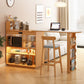 Stone Specialty Modem & Contemporary Pub Bar Table for Living Room Clearhalo 'Bar Furniture' 'Bar Tables' 'bar_tables' 'furn' 'furn_bar_tables' 'Furniture' 'Kitchen & Dining Furniture' 1200x1200_7bfae82f-5c44-49c5-95cb-7e4527dfa68d