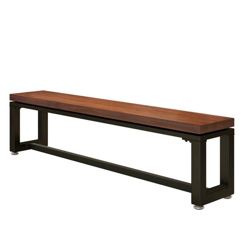 Contemporary 1/3 Pieces Furniture Rectangle Solid Wood Dining Table Set in Brown