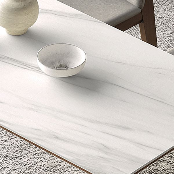Mid-Century Rectangle Shape Table Sintered Stone Dining Table for Kitchen Clearhalo ' dining_table' 'Dining Tables & Seating' 'Dining Tables' 'furn' 'furn_dining_table' 'Furniture' 'furniture_dining_table' 'Kitchen & Dining Furniture' 'kitchen&dining_furn' 'kitchen' 'kitchen_dining_table' 1200x1200_7bfb5042-d798-4fa5-8d86-9c9d8894964b