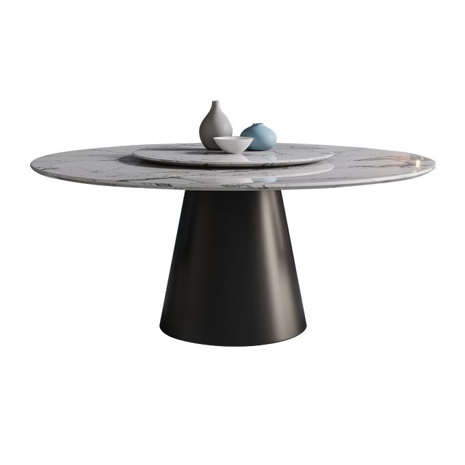 Modern 1/4/7/9/11 Pieces Dining Set Round Sintered Stone Dining Table Set Clearhalo 'Dining Room Sets' 'Dining Tables & Seating' 'dining_room_set' 'furn' 'furn_dining_room_set' 'Furniture' 'furniture_dining_room_set' 'Kitchen & Dining Furniture' 1200x1200_7bfe8f88-3fbf-47d7-9bdf-976896f571eb