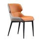 Nordic Style Leather Dining Room Chair Wingback Side Chair for Home Use Clearhalo ' kitchen&dining_furn' 'Dining Chairs' 'Dining Tables & Seating' 'dining_chair' 'Furniture' 'furniture_dining_chair' 'Kitchen & Dining Furniture' 'kitchen' 1200x1200_7c00f465-a7e1-4b45-9bd6-0aea5b1108e7