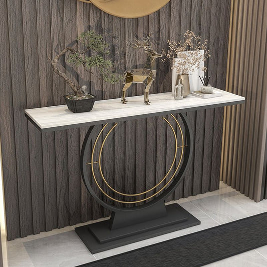 Tabella della console contemporanea da 11 "tavolo da divano console rettangolare console tavolo da divano