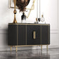 Glam -sideboardkast marmeren sideboard tafel met benen voor keuken