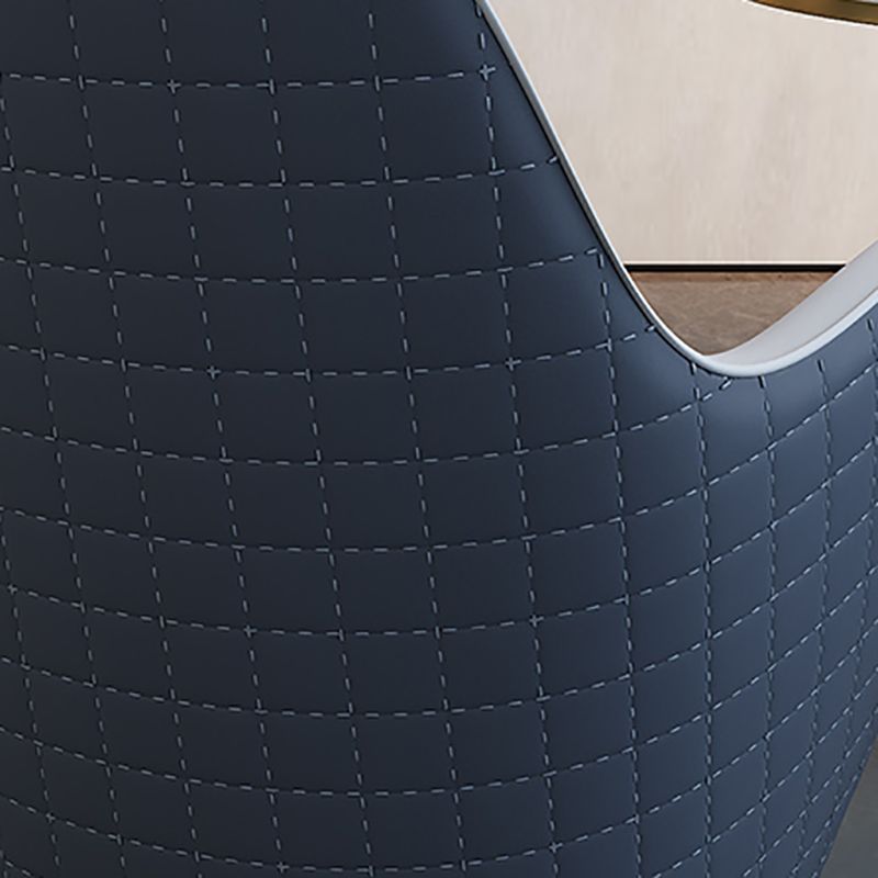 Sedia a braccio in pelle finta 27.55 "Codice di braccia svasata compresa la sedia