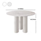 Modern 1/5 Pieces Dining Set Round Stone Dining Table for Dining Room Kitchen Clearhalo 'Dining Room Sets' 'Dining Tables & Seating' 'dining_room_set' 'furn' 'furn_dining_room_set' 'Furniture' 'Kitchen & Dining Furniture' 1200x1200_7c063f83-86fd-4307-89cb-66bfe5adeb36