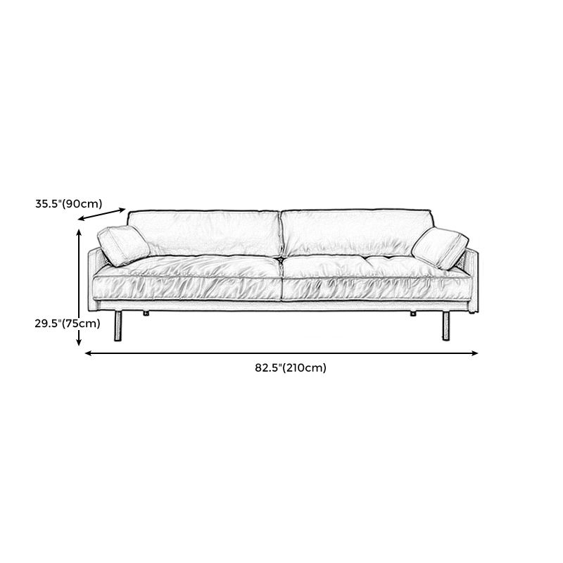 Tight Back Square Arm Industrial Sofa with Waterproof and Wear-resistant Clearhalo 'furn' 'furn_sofas' 'Furniture' 'furniture_sofas' 'kitchen' 'kitchen_sofas' 'Living Room Furniture' 'Sofa' 'sofas' 1200x1200_7c068ba9-6788-4576-a168-176b53fcbc6e