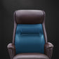 Chaise de gestionnaires à mécanisme d'inclinaison marron, avec appui-tête, chaise de bureau rembourrée pivotante