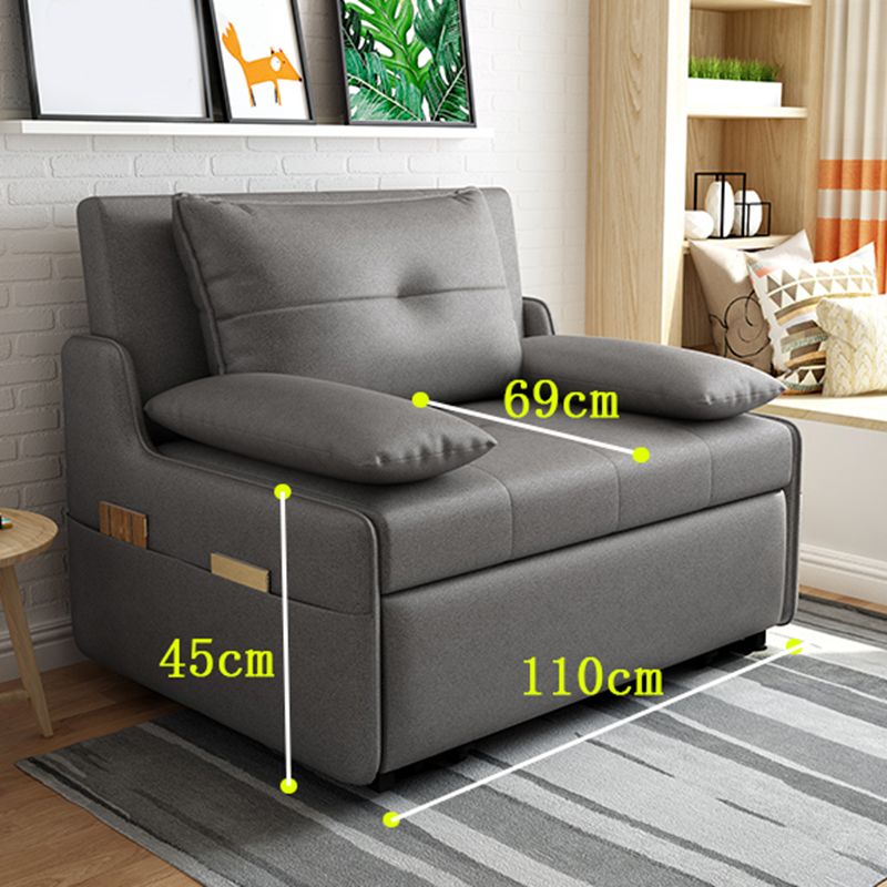 33" Wide Scandinavian Sleeper Sofa Futon Foldable Sleeper Sofa