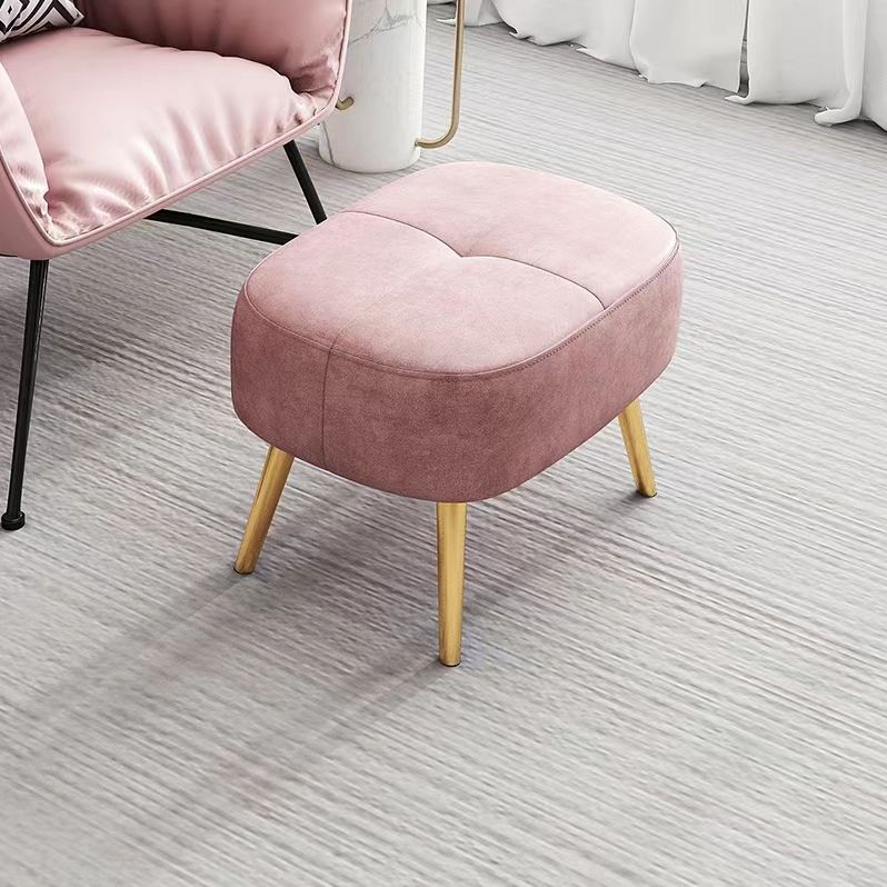 Solid Color Leather Standard Stool Modern Style Simple Household Rectangular Stool Clearhalo 'furn' 'furn_ottomans_poufs' 'Furniture' 'Living Room Furniture' 'Ottomans & Poufs' 'ottomans_poufs' 1200x1200_7c07e933-14cc-4216-94eb-5b01406e4aca