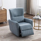 31.1-In Wide Swivel Reclining Chair Manual/Power Faux Leather Recliners