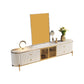 Contemporary Stone Media Console 4 Drawers TV Console with Doors Clearhalo 'furn' 'furn_tv_stands_entertainment_centers' 'Furniture' 'Living Room Furniture' 'TV Stands & Entertainment Centers' 'TV Stands & Media Storage Furniture' 'tv_stands_entertainment_centers' 1200x1200_7c0bc6e6-b51e-44fa-8446-55a6df7d63bc