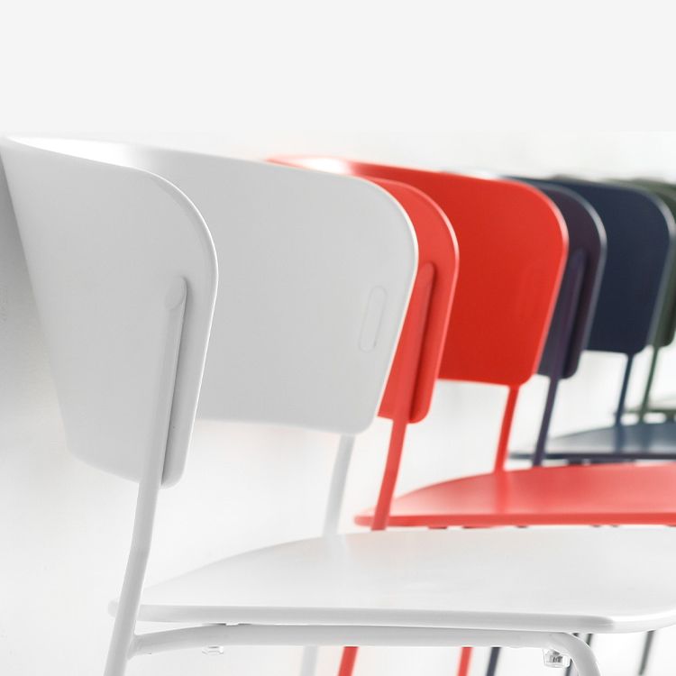 Contemporary Dining Chair Open Back Side Chair with Metal Legs for Home Use Clearhalo ' kitchen&dining_furn' 'Dining Chairs' 'Dining Tables & Seating' 'dining_chair' 'furn' 'furn_dining_chair' 'Furniture' 'furniture_dining_chair' 'Kitchen & Dining Furniture' 'kitchen' 1200x1200_7c10f35e-c391-40f0-9919-b04a8c193e02