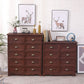11.8" D Traditional Solid Wood Storage Chest Vertical Storage Chest Dresser with Drawers Clearhalo 'Bedroom Furniture' 'Dressers & Chests' 'dressers_chests' 'furn' 'furn_dressers_chests' 'Furniture' 1200x1200_7c13855f-cb1c-482b-9e07-4a152d042cf7