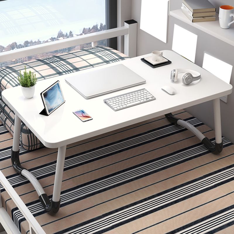 Table d'ordinateur portable de bureau de forme rectangulaire bureau en bois en noir / vert / rose / blanc