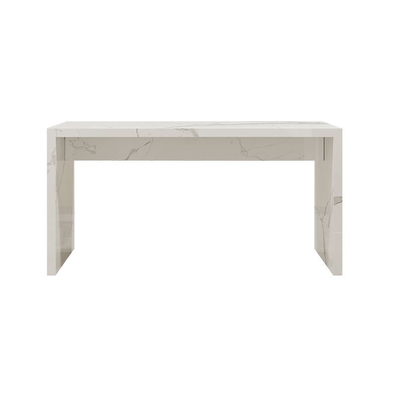 Contemporary Living Room Rectangle Double pedestal Bar Dining Table Clearhalo 'Bar Furniture' 'Bar Tables' 'bar_tables' 'furn' 'furn_bar_tables' 'Furniture' 'Kitchen & Dining Furniture' 1200x1200_7c17a88a-1457-4f52-b5b9-ace215b4f1e3