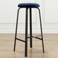 Modern Stackable Footrest Barstool Matte Finish Upholstered Home Stool Clearhalo 'Bar Furniture' 'Bar Stools' 'bar_stools' 'furn' 'furn_bar_stools' 'Furniture' 'furniture_bar_stools' 'Kitchen & Dining Furniture' 1200x1200_7c17efe4-3d2f-4c79-b2d1-048edf1e1e76