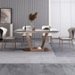 Glam 1/2/5/7 Pieces Dinette Set Sintered Stone Dining Room Set Clearhalo 'Dining Room Sets' 'Dining Tables & Seating' 'dining_room_set' 'Furniture' 'furniture_dining_room_set' 'Kitchen & Dining Furniture' 1200x1200_7c183192-0ac8-44e9-91d8-16b1575e0869