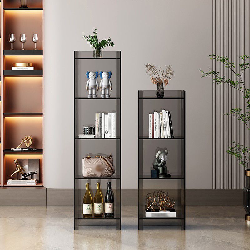 Acrylic Bookcase Scandinavian Style Closed Back Bookshelf for Office and Study Room Clearhalo 'Bookcases' 'furn' 'furn_bookcases' 'Furniture' 'furniture_bookcases' 'kitchen' 'kitchen_bookcases' 'Living Room Furniture' 'Office Furniture' 1200x1200_7c189937-dc53-4a73-a642-2eab76fc4269