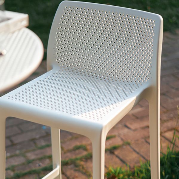 Sgabelli da bar in plastica in plastica in stile moderno sgabelli da bar per sala da pranzo