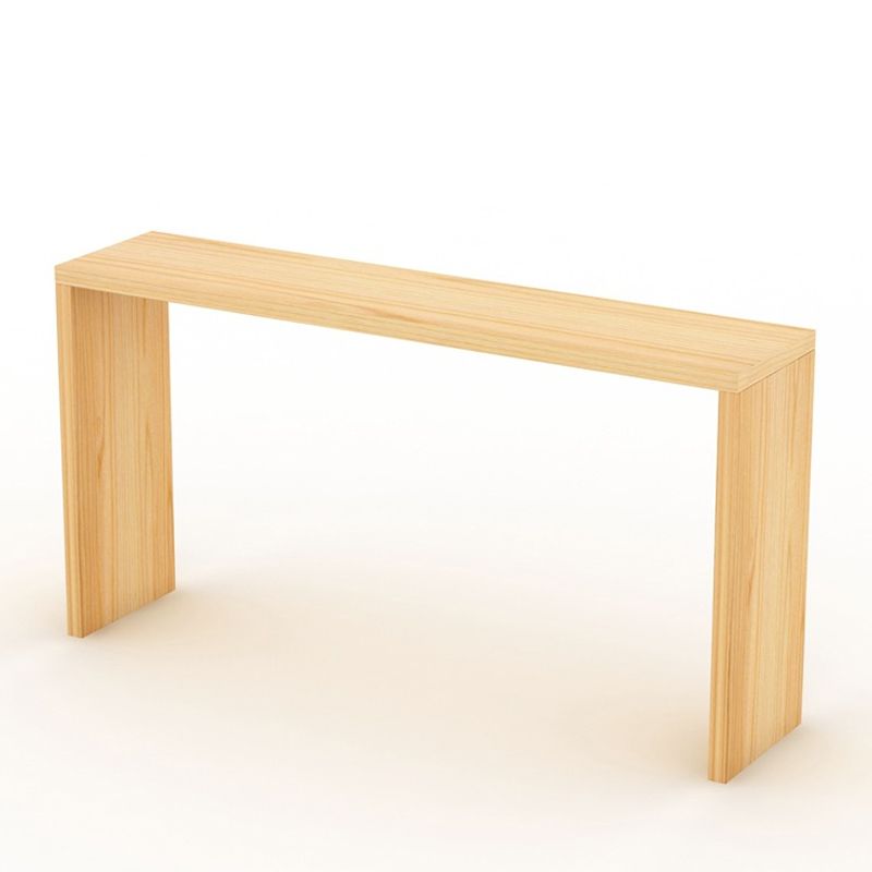 Rectangle Solid Wood Top Counter Table 42-inch Height Simple Bar Table Clearhalo 'Bar Furniture' 'Bar Tables' 'bar_tables' 'furn' 'furn_bar_tables' 'Furniture' 'furniture_bar_tables' 'Kitchen & Dining Furniture' 1200x1200_7c228cd4-9f9f-459c-8d33-f8996b4fd5e8