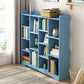 Engineered Wood Standard Bookcase Contemporary Open Back Bookcase Clearhalo 'Bookcases' 'furn' 'furn_bookcases' 'Furniture' 'furniture_bookcases' 'Office Furniture' 1200x1200_7c22b420-1763-4043-afde-4d3a3bbee658
